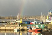 Regenbogen schützt Lebensrrettung